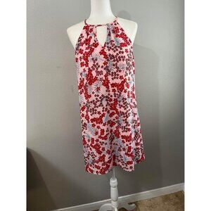 Candies pink floral short dress size Medium